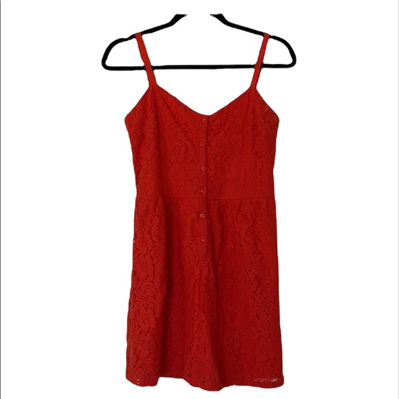 Volcom Orange Dress, Size S - Picture 2 of 7